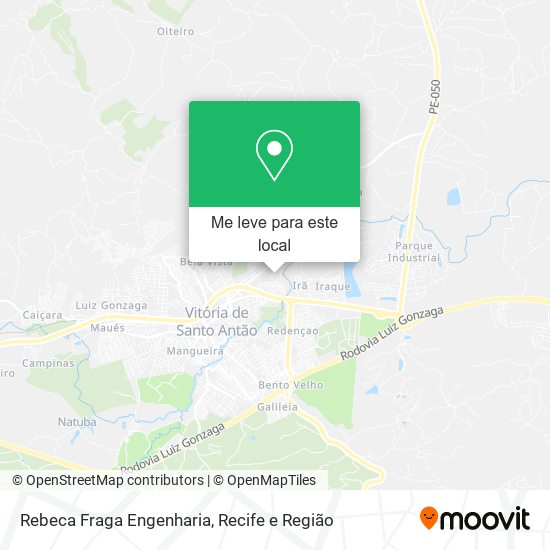 Rebeca Fraga Engenharia mapa