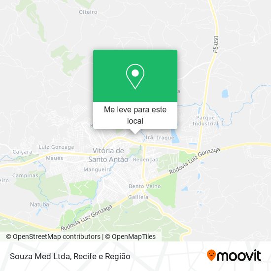 Souza Med Ltda mapa