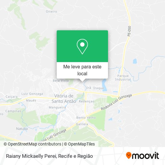 Raiany Mickaelly Perei mapa