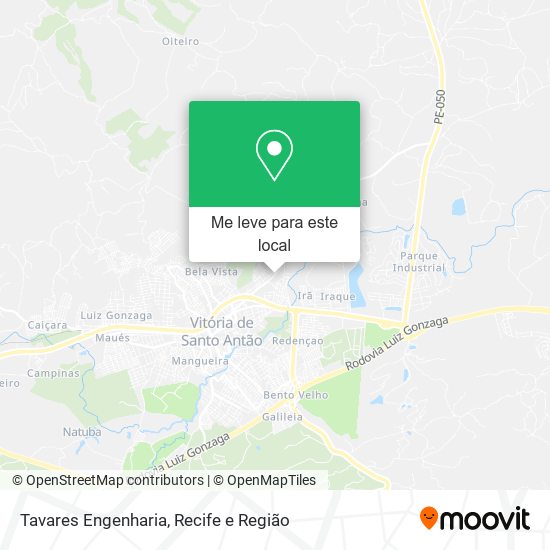 Tavares Engenharia mapa