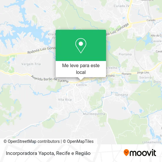 Incorporadora Yapota mapa