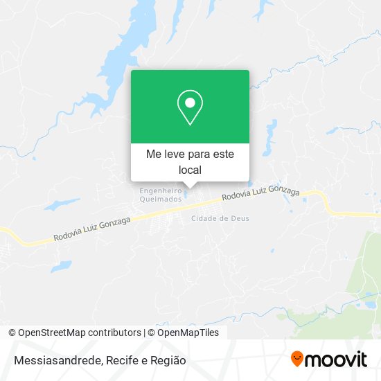 Messiasandrede mapa