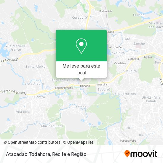 Atacadao Todahora mapa
