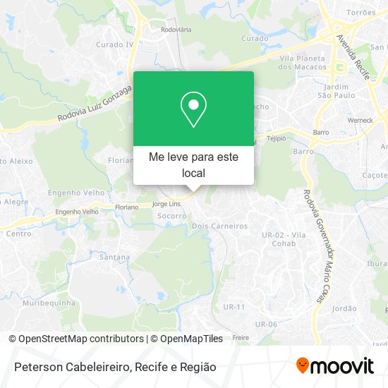 Peterson Cabeleireiro mapa
