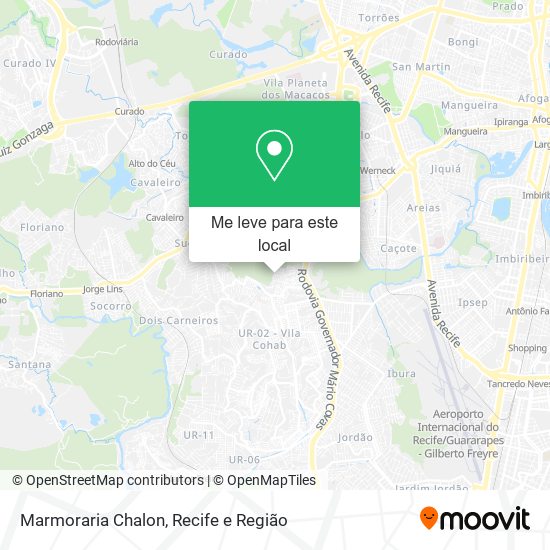 Marmoraria Chalon mapa
