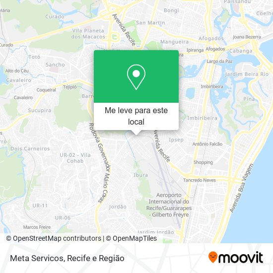 Meta Servicos mapa