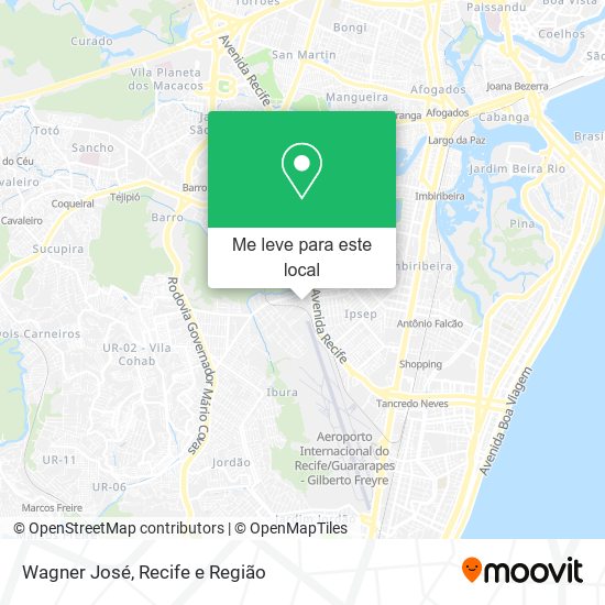 Wagner José mapa