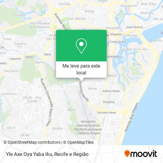 Yle Axe Oya Yaba Iku mapa