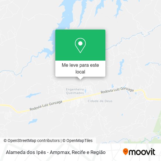 Alameda dos Ipês - Ampmax mapa
