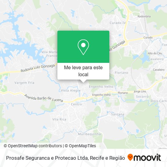 Prosafe Seguranca e Protecao Ltda mapa