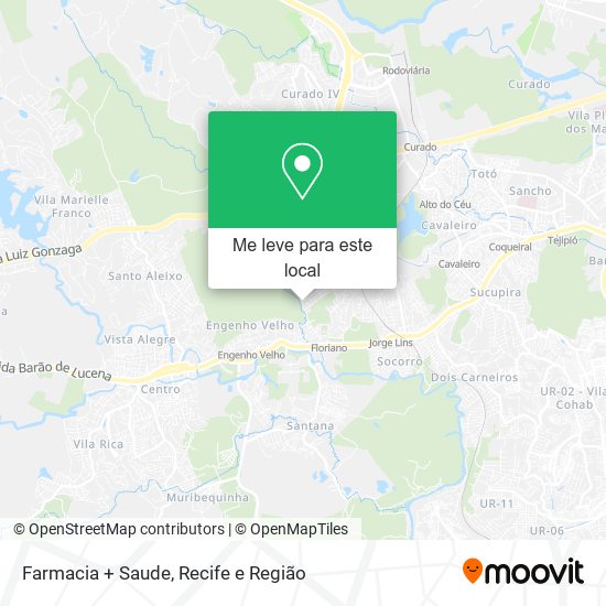 Farmacia + Saude mapa