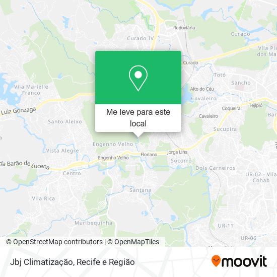 Jbj Climatização mapa