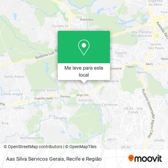 Aas Silva Servicos Gerais mapa