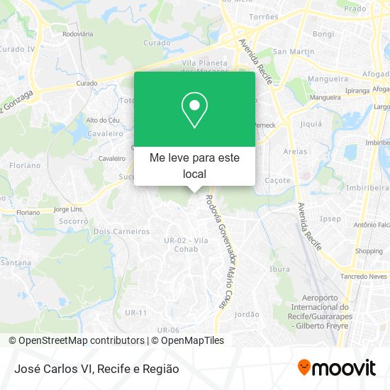 José Carlos VI mapa