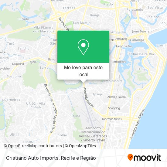 Cristiano Auto Imports mapa