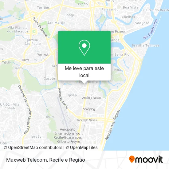 Maxweb Telecom mapa