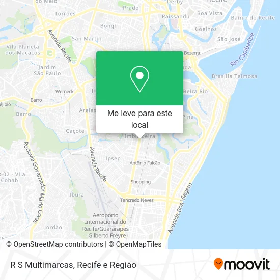 R S Multimarcas mapa