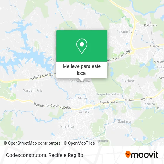 Codexconstrutora mapa