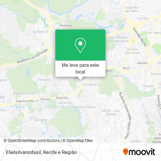 Elielsilvanodasil mapa