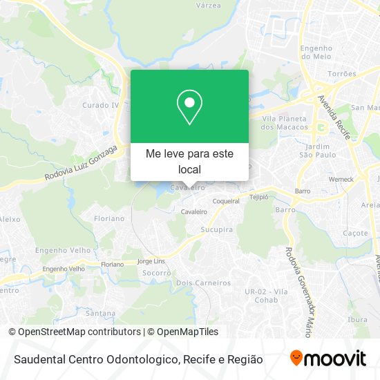 Saudental Centro Odontologico mapa