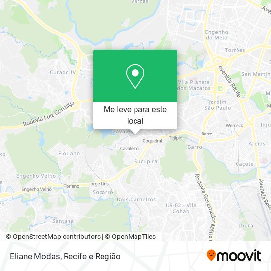 Eliane Modas mapa