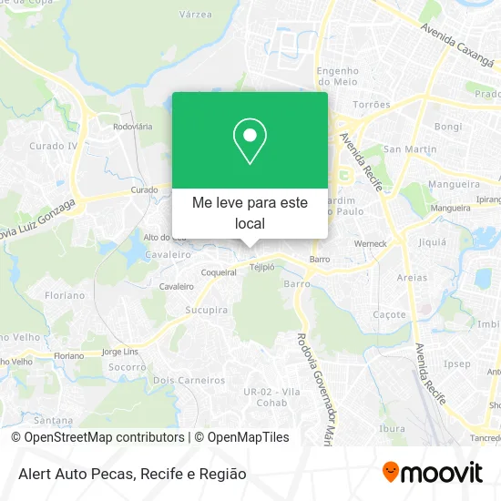 Alert Auto Pecas mapa
