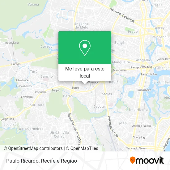 Paulo Ricardo mapa