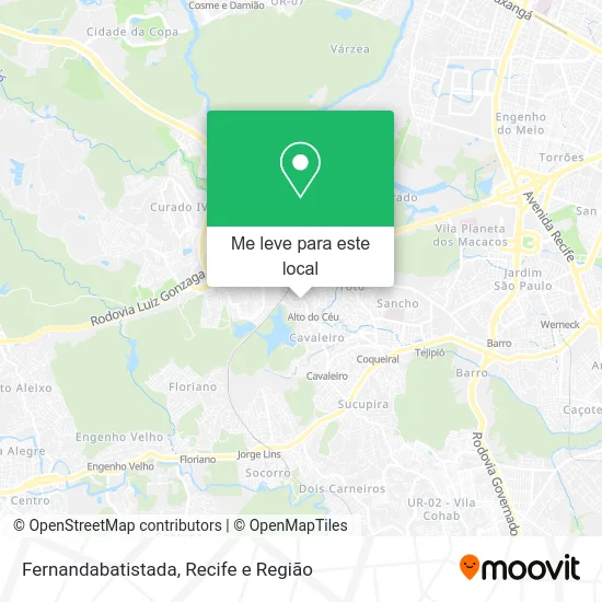 Fernandabatistada mapa