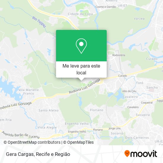 Gera Cargas mapa