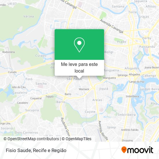 Fisio Saude mapa