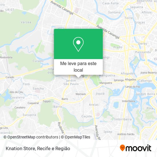 Knation Store mapa