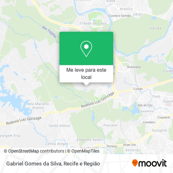 Gabriel Gomes da Silva mapa