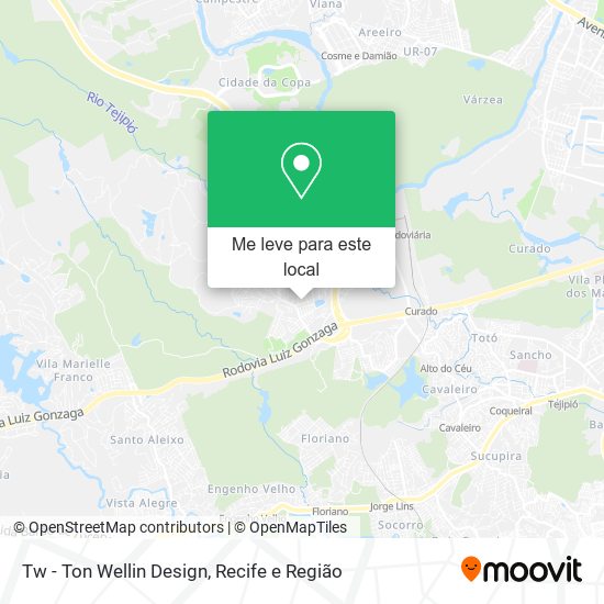 Tw - Ton Wellin Design mapa
