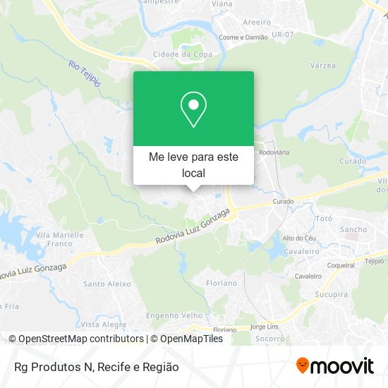 Rg Produtos N mapa