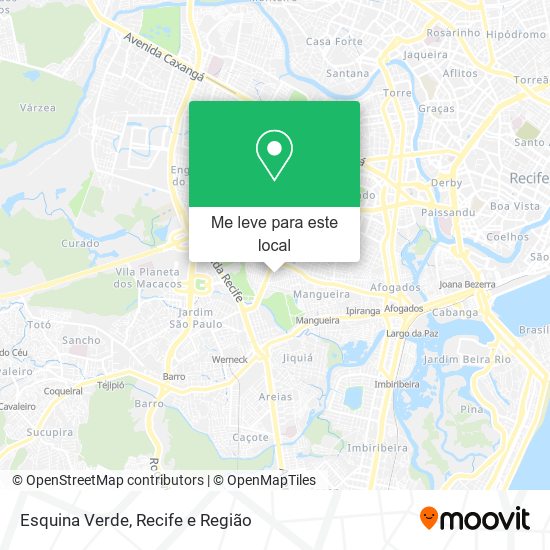 Esquina Verde mapa