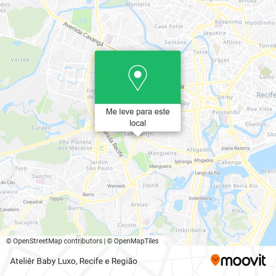 Ateliêr Baby Luxo mapa