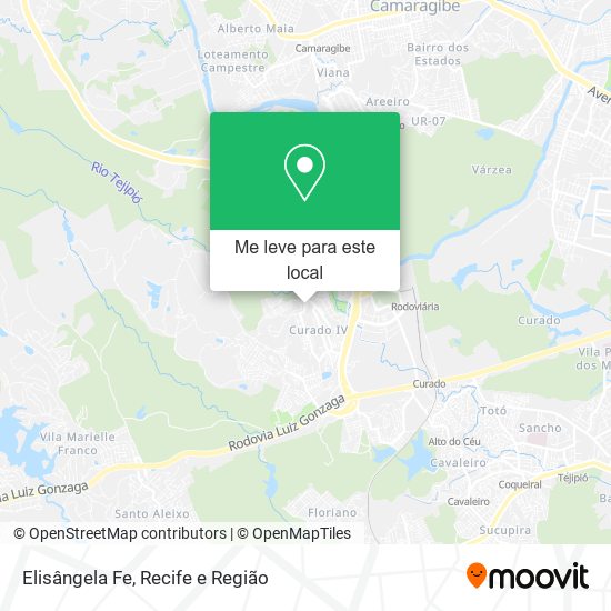 Elisângela Fe mapa