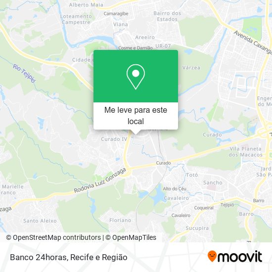 Banco 24horas mapa