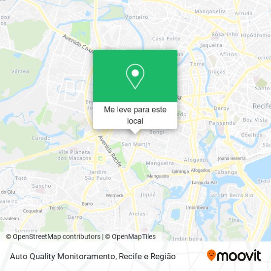 Auto Quality Monitoramento mapa