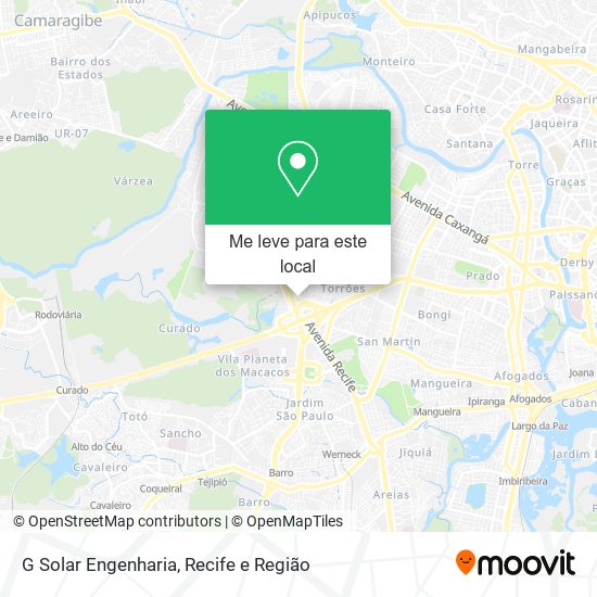 G Solar Engenharia mapa