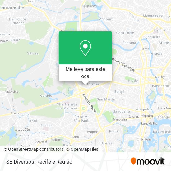 SE Diversos mapa
