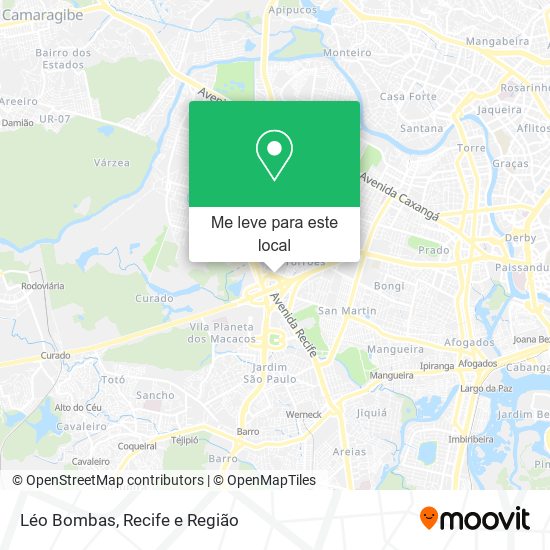 Léo Bombas mapa