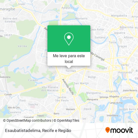 Esaubatistadelima mapa