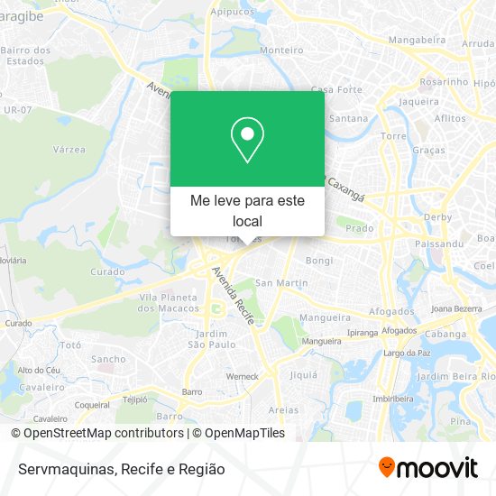 Servmaquinas mapa