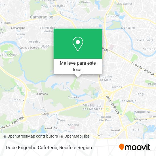 Doce Engenho Cafeteria mapa