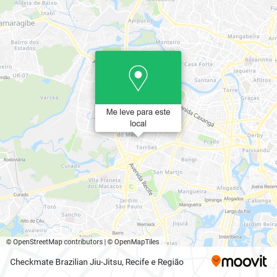 Checkmate Brazilian Jiu-Jitsu mapa