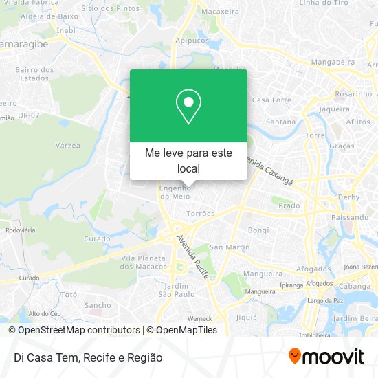 Di Casa Tem mapa
