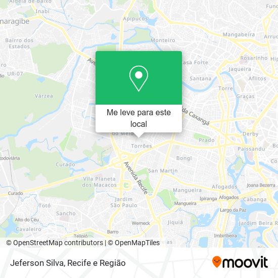 Jeferson Silva mapa