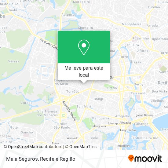 Maia Seguros mapa