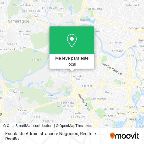 Escola de Administracao e Negocios mapa